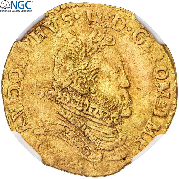 1604 Ducat County of Tassarolo Agostino Spinola Gold Coin