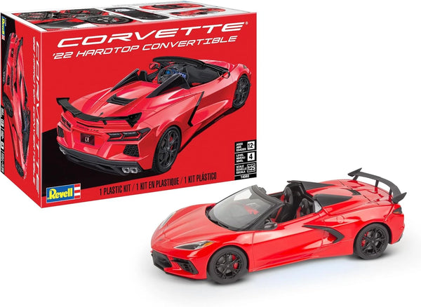 14583 '22 Corvette C8 Hardtop Convertible 1:25 Scale 147-Piece Skill Level 4 Mod