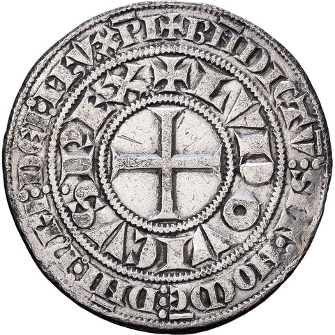 1266–1270 Gros Tournois France Louis IX