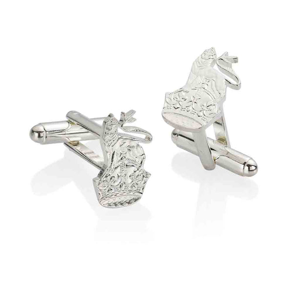 George VI Shilling - Cut Out Coin Cufflinks