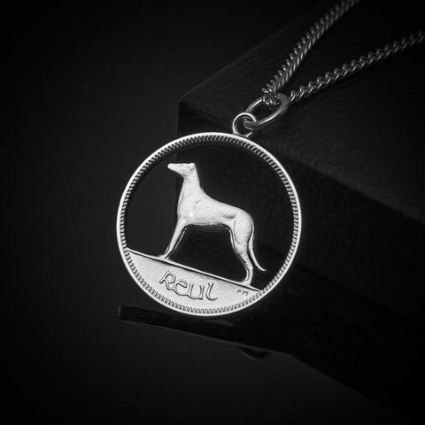 Irish Sixpence - Cut Out Coin Necklace