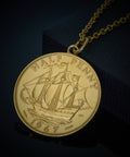 Halfpenny (1937-1967) - Plated Coin Necklace