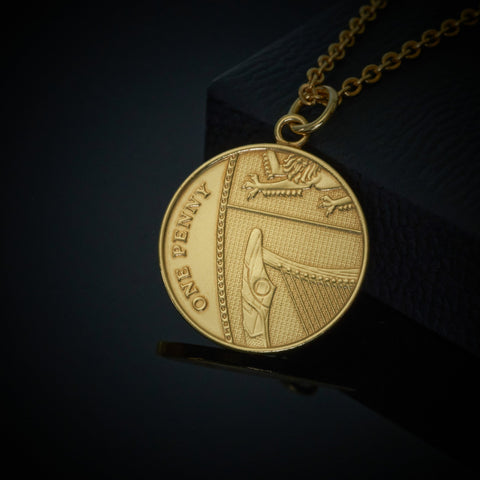 One Penny (2008-2017) - Plated Coin Necklace