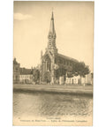 Saint - Omer, France – Église de l'Immaculée Conception – Postcard