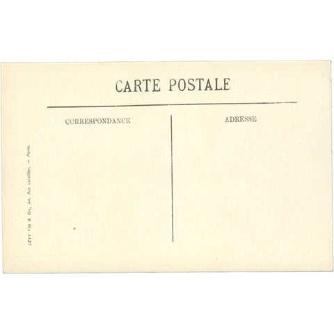 Saint - Omer, France – Mathurin Historic View of the Canal and Clock Tower Postcard