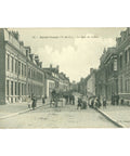 Saint - Omer, France – Rue de Calais – Postcard Early 20th Century