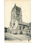 Saint - Omer, France – Saint - Denis Church – Postcard Early 20th Century