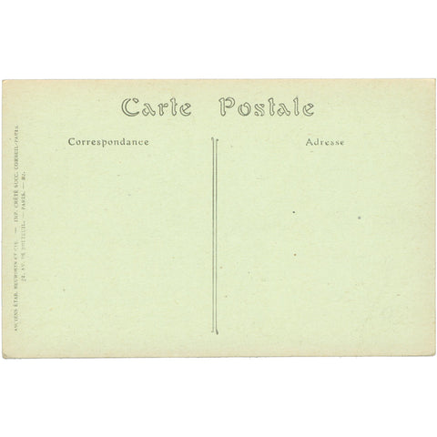 Saint - Wandrille, France – Scenic View of the Village – Postcard