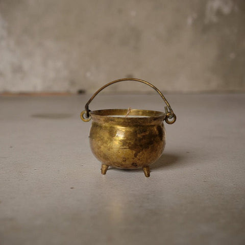 Vintage Salt Cellar Candle