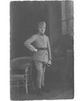 Sarrebourg D.I.L. Depot of Light Infantry World War I French Soldier Photo Postcard