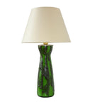 Scheurich W - Germany - Table lamp - Beautiful green Fat Lava ceramic tabletop lamp - Model 520 32