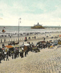 Scheveningen - Boulevard Seaside Netherlands Postcard Vintage