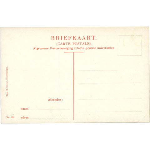 Scheveningen, Netherlands – Beach and Sea View – Postcard