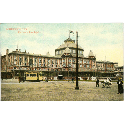 Scheveningen, Netherlands – Kurhaus (Land Side) – Postcard