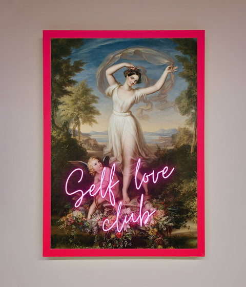 Self Love Club Framed Wall Art