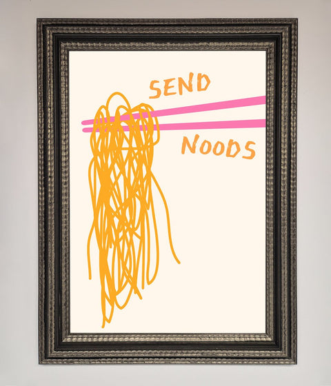Send Noods Framed Poster