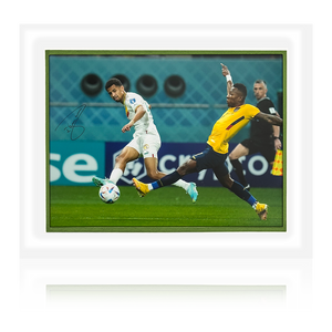 Iliman Ndiaye Senegal Signed Deluxe Mount