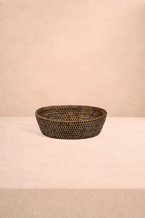 Mayfair Rattan Hold All Basket in Brown Colour