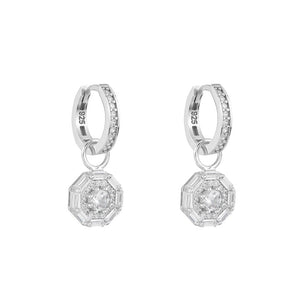 Something Silver Drop Earring