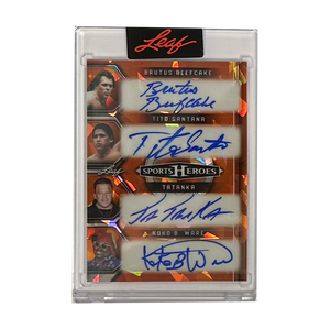 Leaf Sports Heroes Brutus Beefcake, Tito Santana, Tatanka & Koko B. Ware 2/6