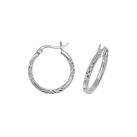 Acotis Silbercreolen Dia Cut G5723