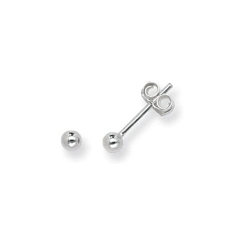 Acotis Silber Ohrstecker Kugel G5510
