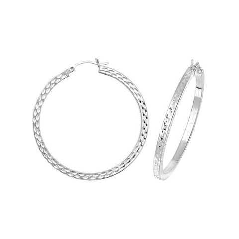 Acotis Silbercreolen Dia Cut G5735