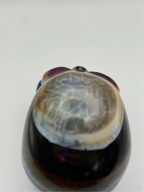 Galaxy Brain Resin Skull — Handmade Gothic Décor