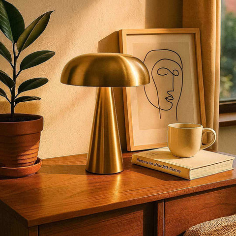 Sleek Abstract Lamp