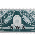 South Africa 1949 Voortrekker monument 1 1/2 d - South African Penny Postage Stamp