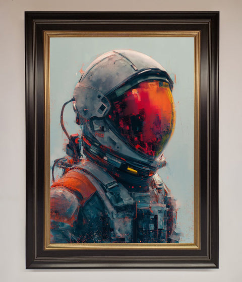 Space Man Framed Wall Art