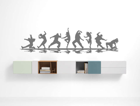 Street Dance Wall Sticker – Bedroom or Studio Dance Room Decor