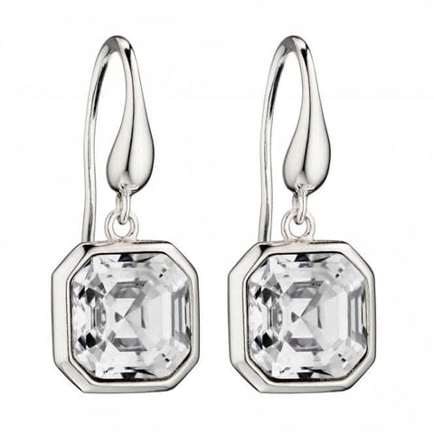 Boucles d'oreilles Swarovski en cristal taille Asscher E5813C