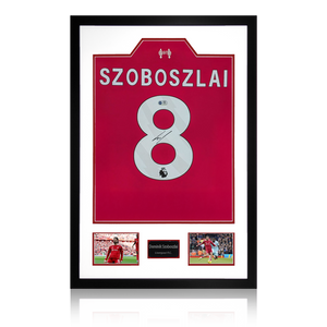 Dominik Szoboszlai Signed Liverpool 25/26 Shirt Premium Frame (ACG Cert)
