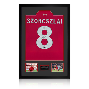 Dominik Szoboszlai Signed Liverpool 25/26 Shirt Premium Frame (ACG Cert)