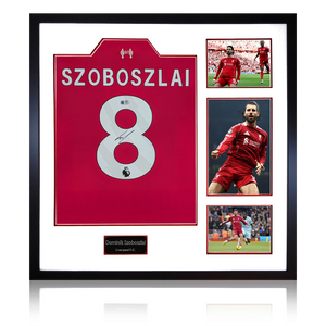 Dominik Szoboszlai Signed Liverpool 25/26 Shirt Elite Frame (ACG Cert)