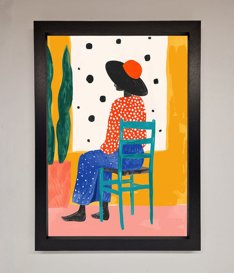 Take A Seat Framed Poster