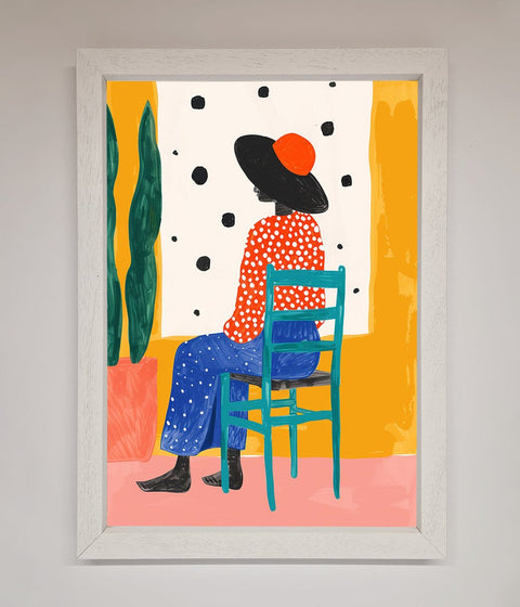Take A Seat Framed Poster