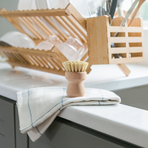 Wooden Pot Brush