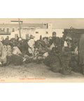 Tangier, Morocco - Charcoal Market Postcard Early 20th century