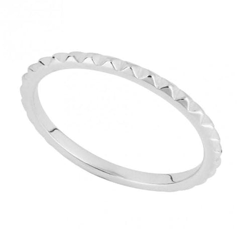 Bague texturée R3838