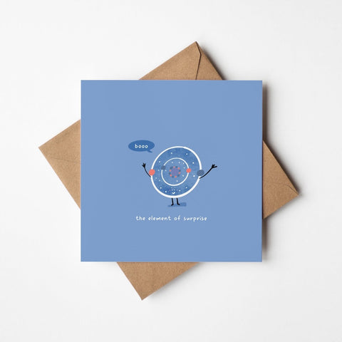 The Element Of Surprise | Greeting Card