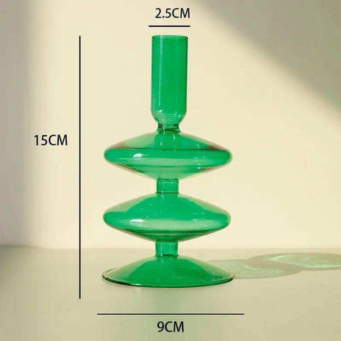 The Glass Candle Holder
