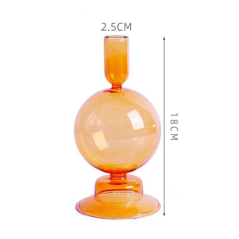 The Glass Candle Holder