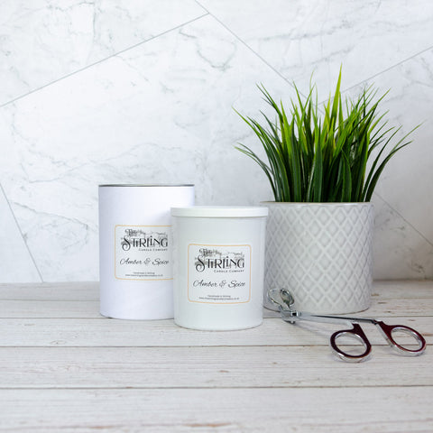 Amber & Spice - Large Candle