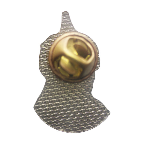 Three Kings Balthazar Pin Badge Christian Vintage Religion