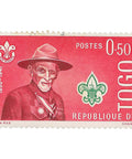 Togo Stamp 1961 50 French African CFA centime Daniel C. Beard (1850 - 1941)