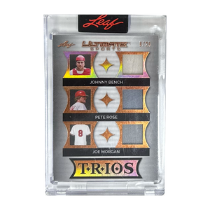 Leaf TRIOS Johnny Bench, Pete Rose & Joe Morgan 8/25