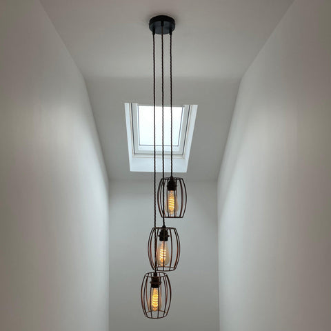 MooBoo Triple Pendant Light Customisable