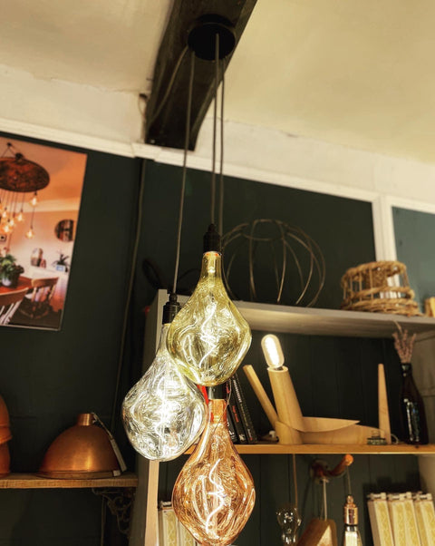Triple Evo Cluster Pendant Light Tri-Colour